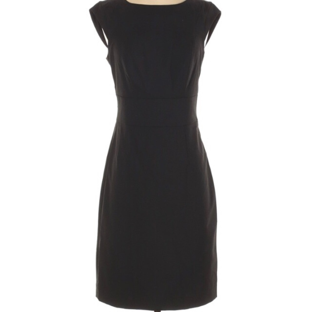 NWT The Limited black midi dress, sleeveless, Sz 2